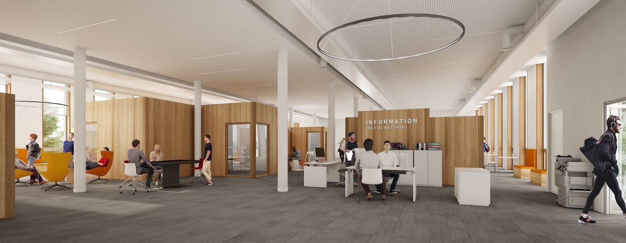 Bibliothèque universitaire — Nanterre