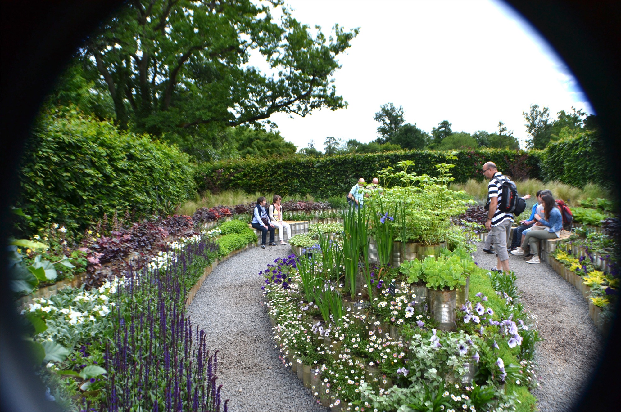 Jardin paysager et parcours au Festival international des jardins de Chaumont-sur-Loire