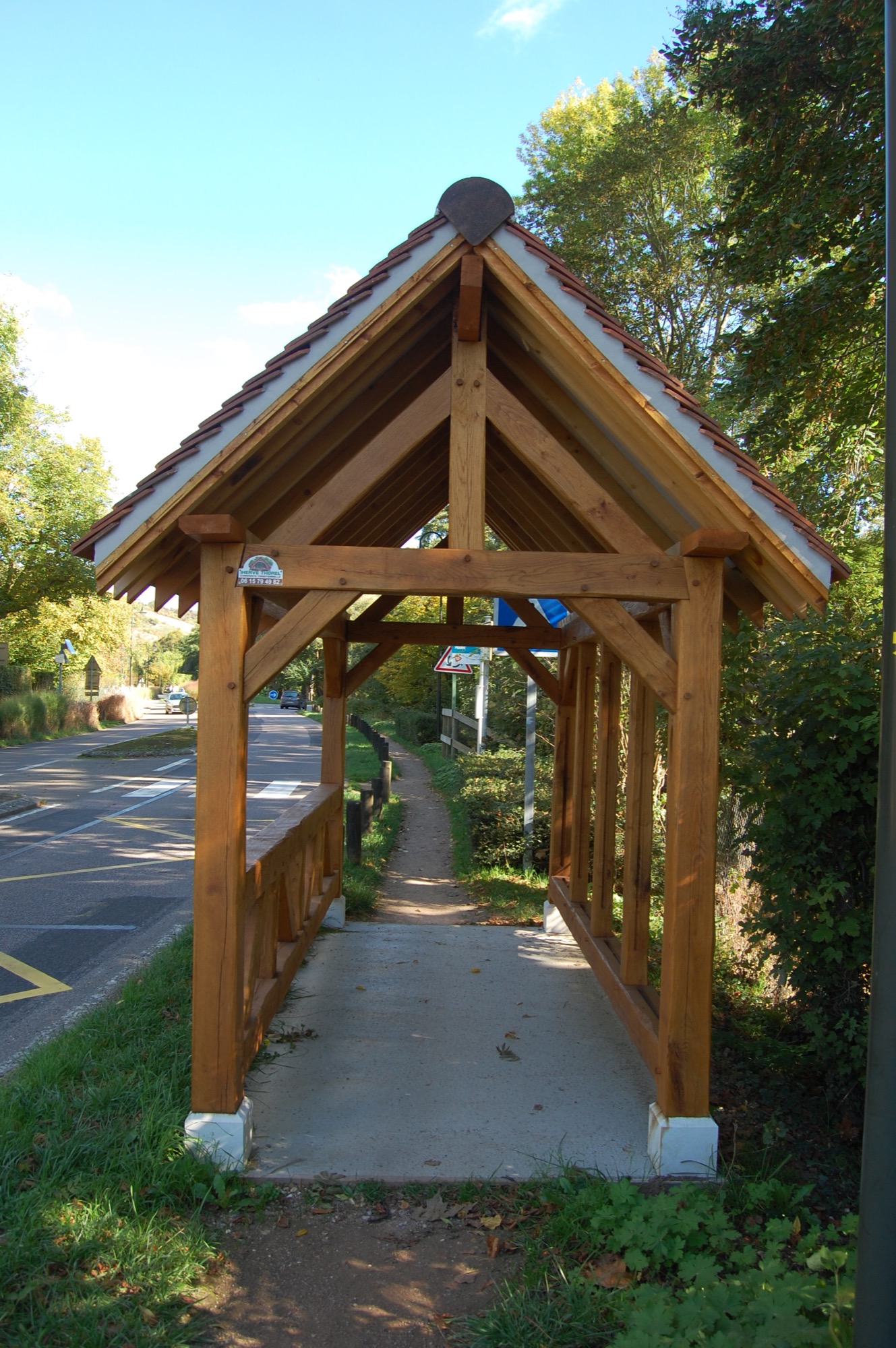 Abribus — Giverny