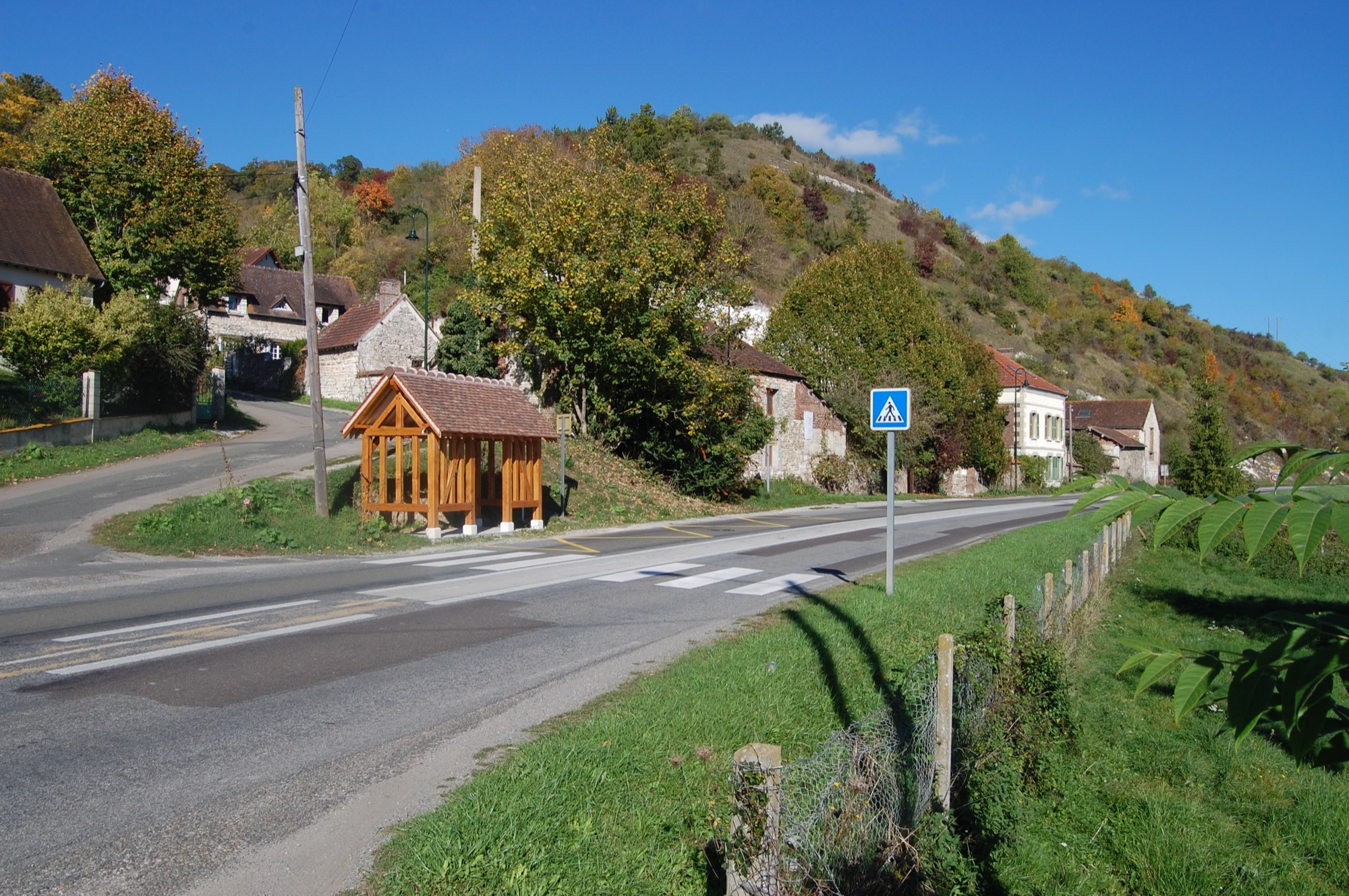 Abribus — Giverny