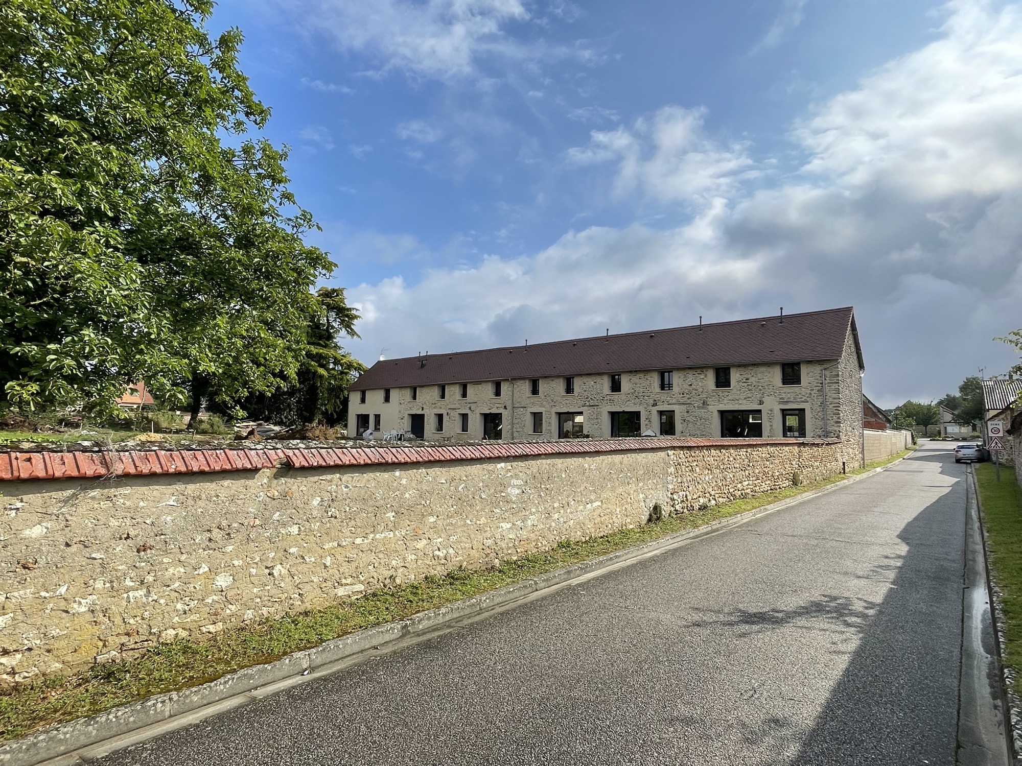 Réhabilitation d’un ensemble ancien en pierre dans l’Eure