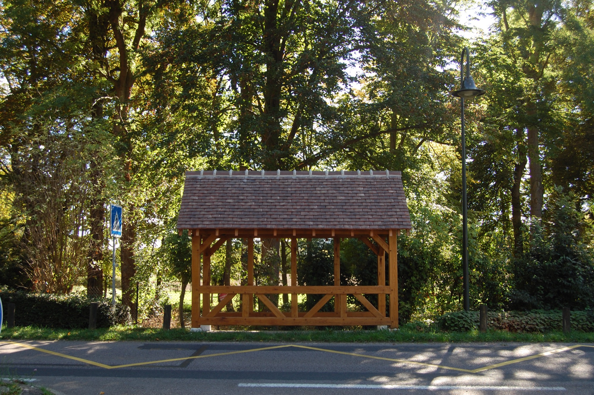 Abribus — Giverny
